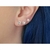 3 Brincos Quadrado, Coração E Estrela Zirconia Prata 925 - comprar online