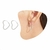 Argola Coração Tipo Piercing Mini Segundo Furo Prata 925