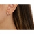 Brinco Argola Pedra Zirconia Coração Prata 925 Mas83 Arg10 - comprar online