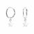 Brinco Argola 13 Mm Estrela Prata 925