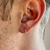 Brinco Mini Argola Masculino E Feminino 8mm Em 925 - comprar online