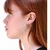 Brinco Feminino Argola De Prata Pura Elegante 5cm - comprar online