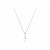Colar Feminino Gargantilha Com Pingente Cruz Mini Palito Pro