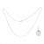 Colar Feminino Yoga Buda Hindu Prata 925