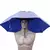 Cabeça ao ar livre guarda-chuva chapéu anti-chuva anti-uv caps de pesca dobrá