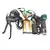 Imagem do 24v 36v 48v 250w-350w 10a 12a 15a 18a 20a bicicleta elétrica/motor de scooter c