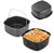 Fritadeira de ar antiaderente bolo bandeja de cozimento cesta para philips bande