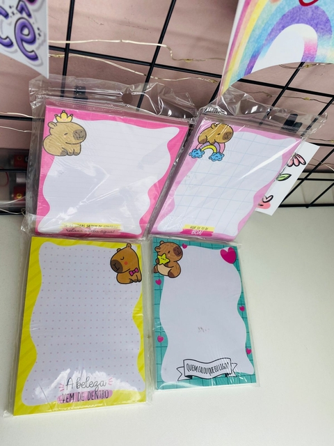 Bloco de Anotação Capivara - comprar online