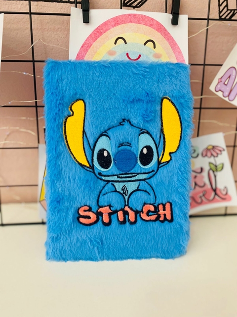 Caderno Pelúcia Stitch