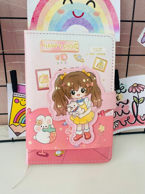 Caderno Luxo Menina