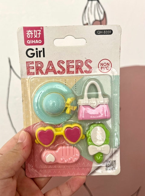 Borracha Praia kit - 5 peças