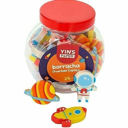 Borrachas de formas astronauta unitária - comprar online