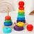 Torre Colorida Montessori Brinquedos Educativos - comprar online