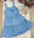 Vestido Blogueirinha Lola Azul Bebe na internet