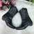 Bota/Coturno Flor Di Mila Texana Preta - comprar online