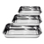 Assadeira inox retangular alta p/ bolo travessas e bandejas pra assar 30cm - loja online