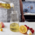 Garrafa de Vidro Dispenser 630ml P/ Óleo Azeite Vinagre 2 em 1 C/ Pincel de Silicone - comprar online