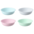 Conjunto 4 Mini Bowls Cores Sortidas Pratinhos Infantil Sobremesa Frutas Cozinha