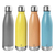 Garrafa Térmica Lisa Colour Quente/fria Academia Caminhada Corrida 500ML - loja online