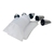 Kit Confeiteiro Saco De Confeitar + 6 Bicos Inox Cozinha Bolo Confeitaria - loja online