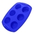 Molde Forma de Silicone Gourmet 6 Cavidades Empada Cupcake Sobremesa - loja online