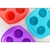 Molde Forma de Silicone Gourmet 6 Cavidades Empada Cupcake Sobremesa - comprar online