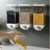 Dispenser de Parede Organizador de Alimentos Porta Cereais 1,5L C/ Botão - comprar online