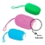 Imagem do Esponja De Banho Bucha Flexível Silicone com Compartimento para Sabonete Esfoliante Esfregar Limpeza