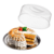 Boleira Porta Bolo Tortas C/ Tampa Bandeja Aço Inox Cozinha Confeitaria - comprar online