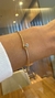 Bracelete em Ouro 18k Com zircônia 6,5 de diâmetro 3.3g - comprar online