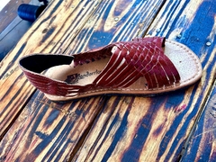 Huarache de piel trenzado - RT Artesanos