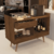 Aparador Bar 4064 – Design Moderno com Pés de Madeira e Gaveta Bilateral - comprar online