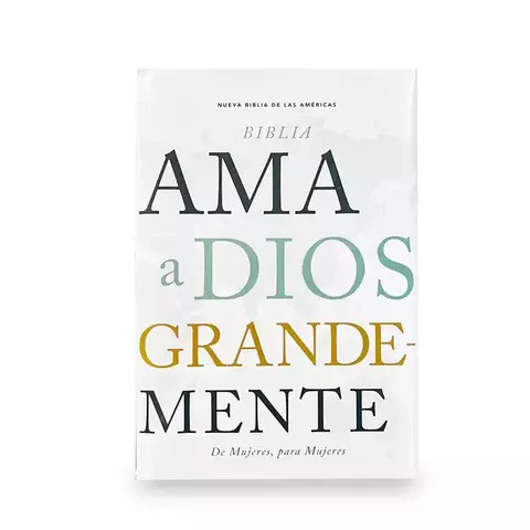 Biblia NBLA Ame A Dios Grandemente Tapa Dura Rosa