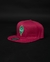 Gorra Green Leaf: Bordo