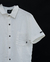 Camisa Lino Manga Corta - Off White - tienda online