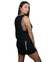 Musculosa Glassy - Negro