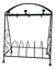 SUPORTE PARA XÍCARAS E PIRES 6 LUGARES ARAMADO BLACK - comprar online