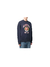 BALENCIAGA COLLEGE LOGO BLUE CREWNECK en internet