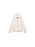 DENIM TEARS RHINESTONES ZIP UP HOODIE BEIGE