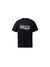 BALENCIAGA CAMPAIGN DRAWN LOGO BLACK T SHIRT - comprar online