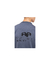BALENCIAGA BLEACHED LOGO BLUE TEE - tienda online