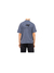 BALENCIAGA BLEACHED LOGO BLUE TEE en internet