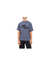 BALENCIAGA BLEACHED LOGO BLUE TEE - comprar online