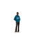 AMIRI MA BAR LOGO EMBROIDERED BLUE HOODIE - The Hype Company