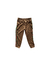 GUCCI GG MONOGRAM LOGO BROWN STRIPED PANTS - comprar online