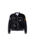 RHUDE VELVET SIGNAL BOMBER JACKET BLACK en internet