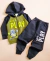 Conjunto de Moletom Infantil Menino com Capuz e Ziper Play