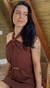 Vestido Marrom com Detalhe no Decote Transpassado e Cinto com Detalhe Dourado na internet
