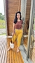 Calça Mostarda Alfaiataria - comprar online