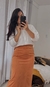 Camisa Viscolinho Branca manga 3/4